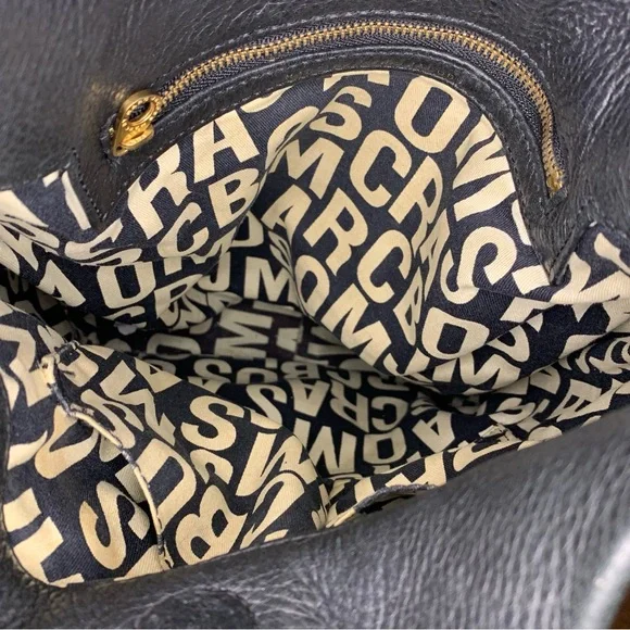 Marc by Marc Jacobs Pebbled Leather Top Handle Bag Classic Q Hillier Hobo $390.0 - Picture 12 of 12